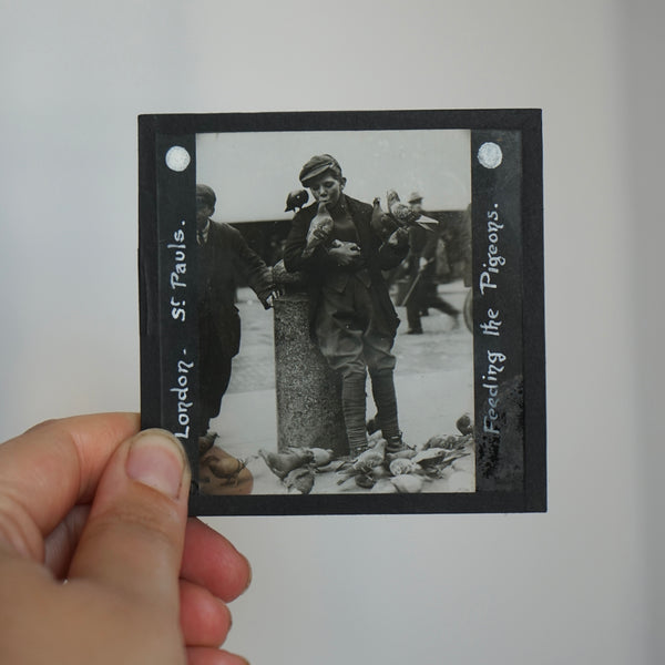 People - Antique Photographic Glass Slides
