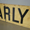 Vintage French railway sign- Marly/Denain