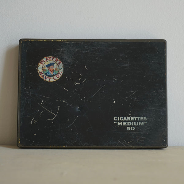 Players Cigarettes tin