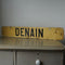 Vintage French railway sign- Marly/Denain