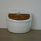 French Ceramic Match or Salt Holder