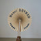 French Advertising Paper Fans