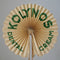 French Advertising Paper Fans