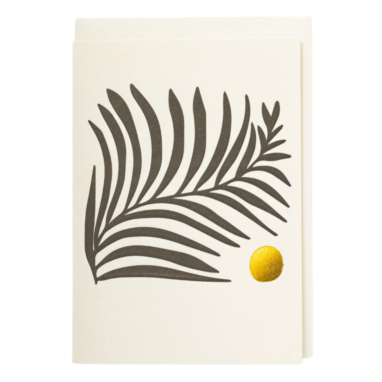 'White Fern' Small Note Card