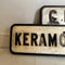 Vintage French Road Sign