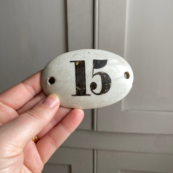 French Ceramic Number 15