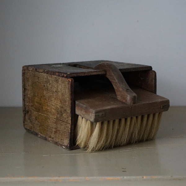 Large Square Wooden Brush.