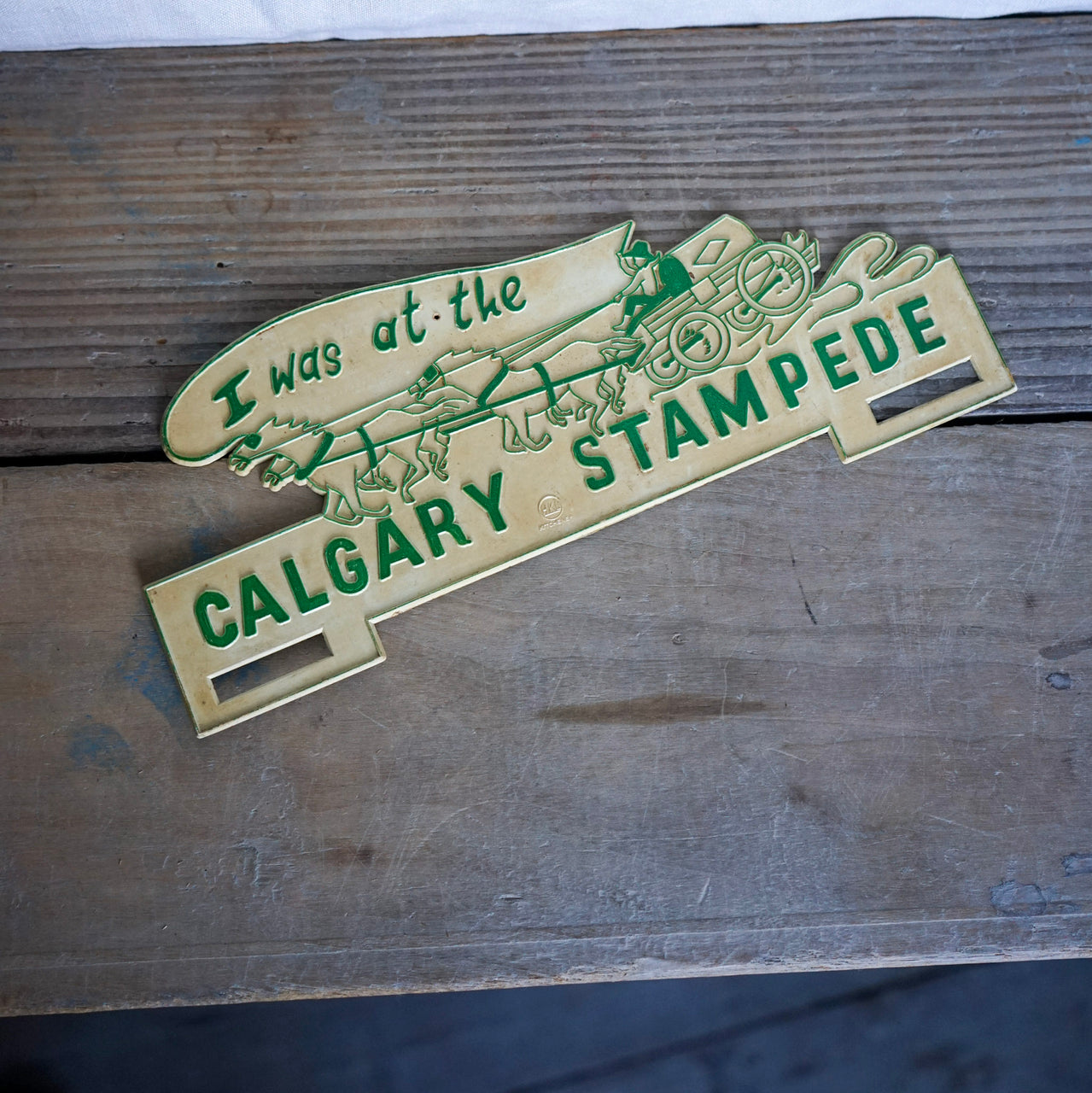 Calgary Stampede Licence Plate Topper