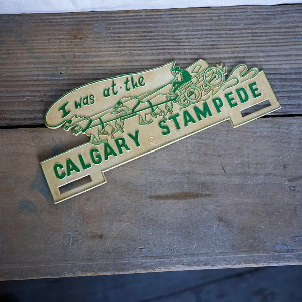 Calgary Stampede Licence Plate Topper