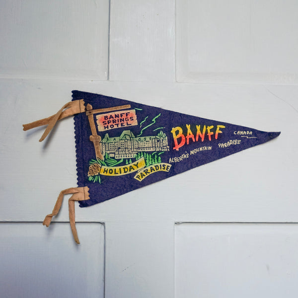 Banff Canada Pennant