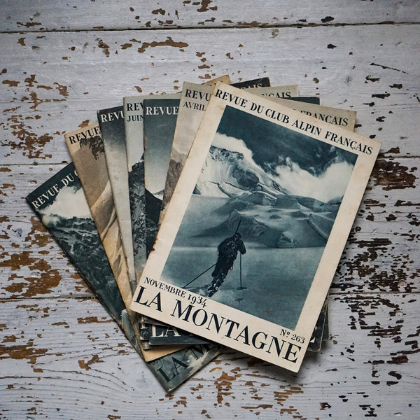 1930's French La Montagne Magazines