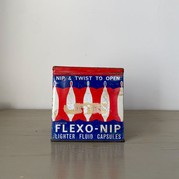 Flexo-Nip Lighter Fluid Tin