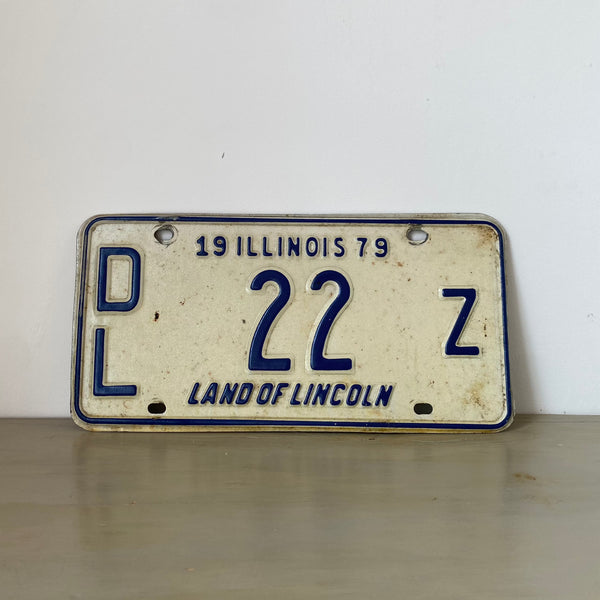 Illinois 22 Number Plate - 1972