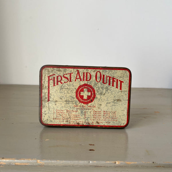 First Aid Outfit Tin
