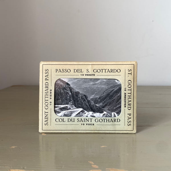 Book of 10 Postcards of the St. Gotthard Pass