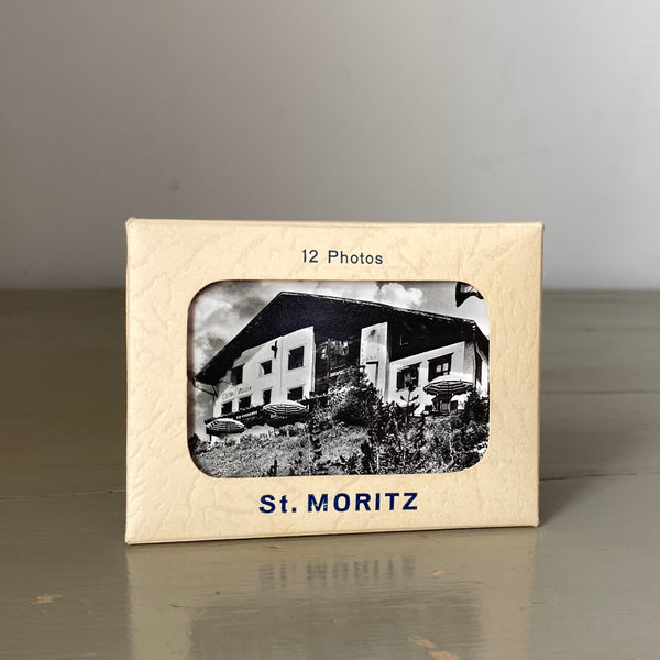 Book of 12 Postcards from St Moritz
