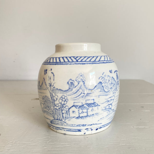 Chinese Stoneware Ginger Jar