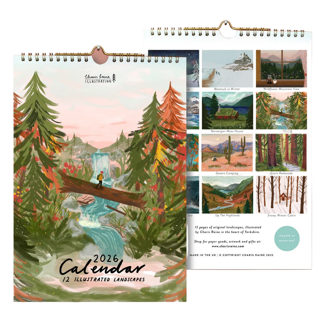 2026 Landscape Calendar