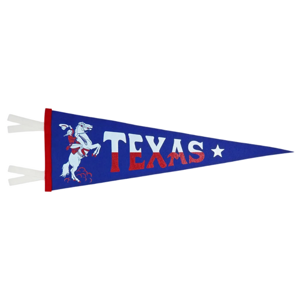 'Texas' Felt Pennant