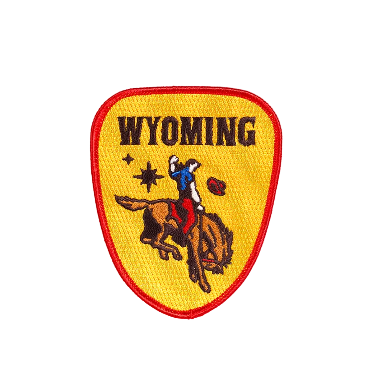Wyoming Embroidered Patch