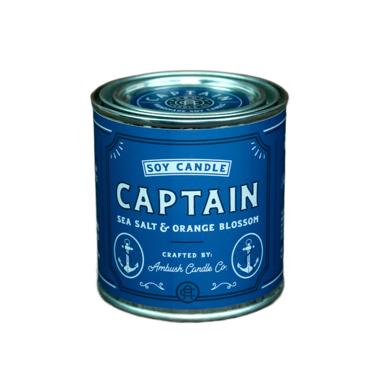 Captain - Sea Salt + Orange Blossom Soy Candle