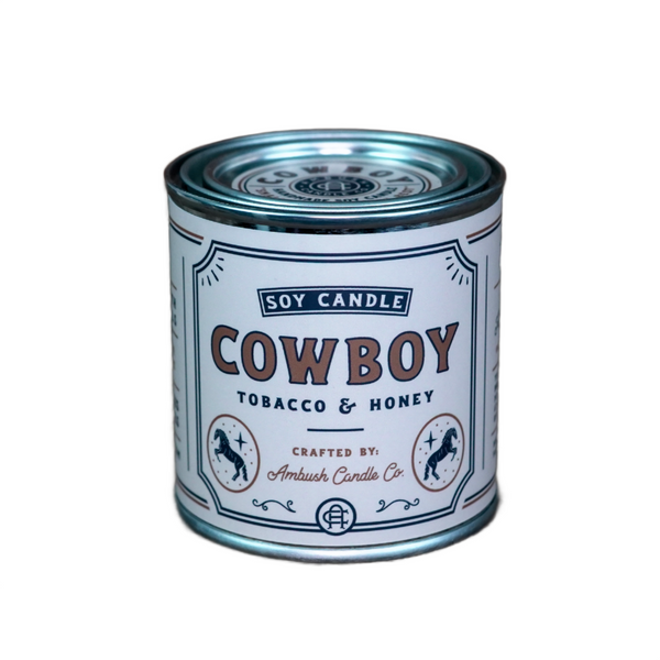 Cowboy - Tobacco & Honey Soy Candle