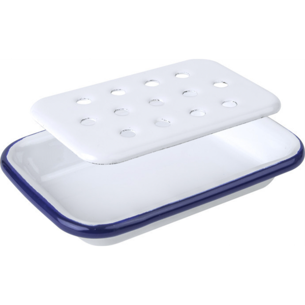 Falcon White Enamel Soap Dish The Hendersons