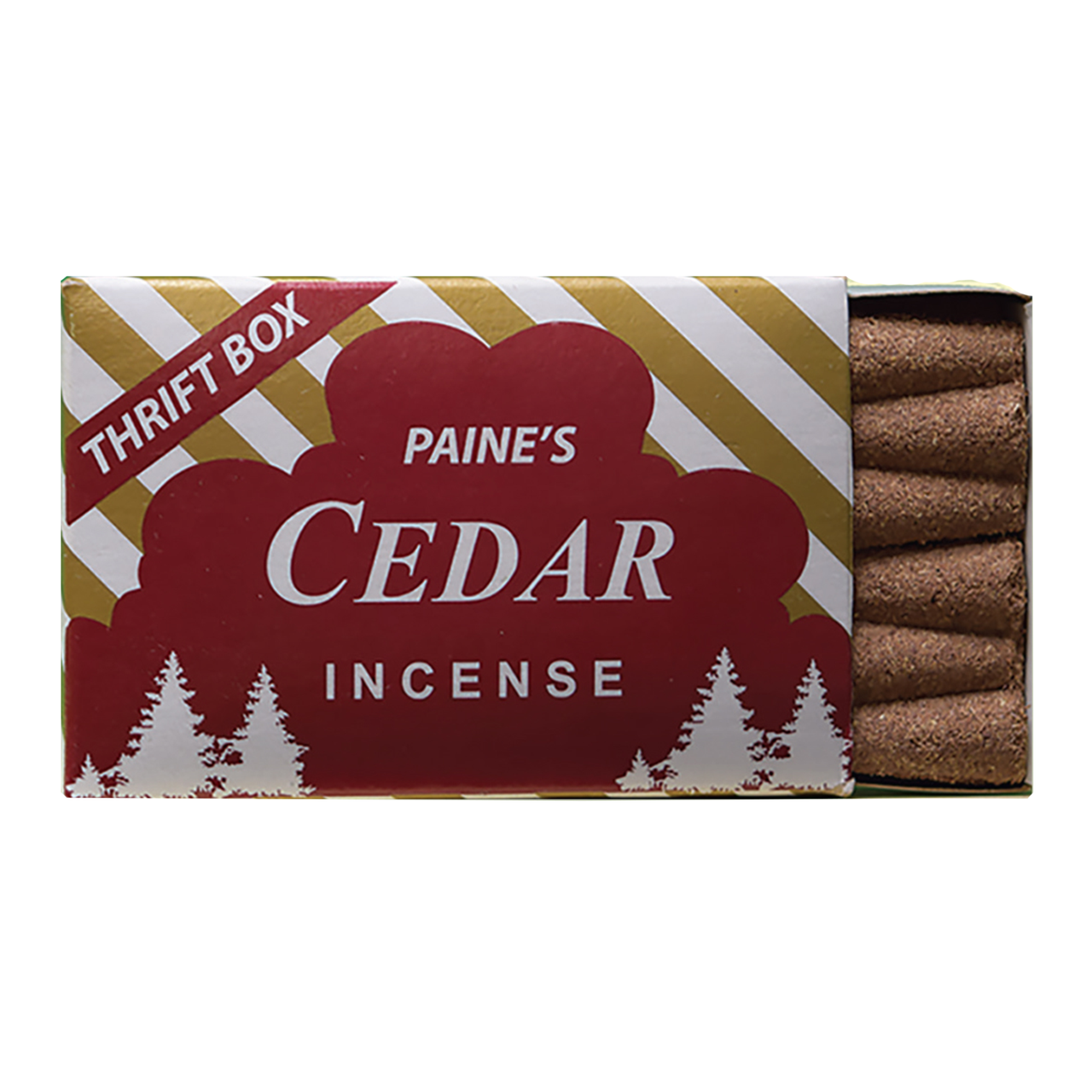 Paine's Cedar Incense Thrift Box